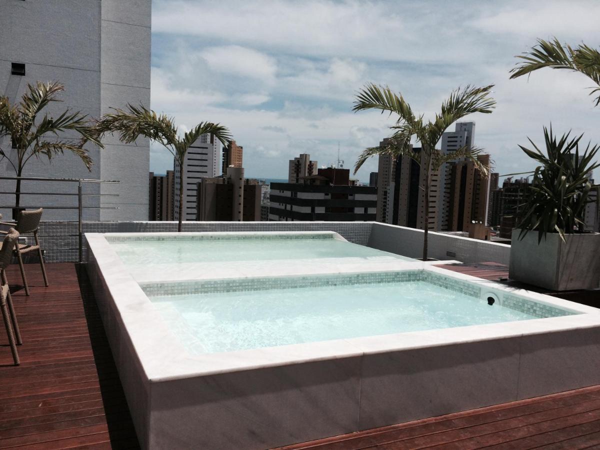 Manaira Apart Hotel Joao Pessoa Bagian luar foto