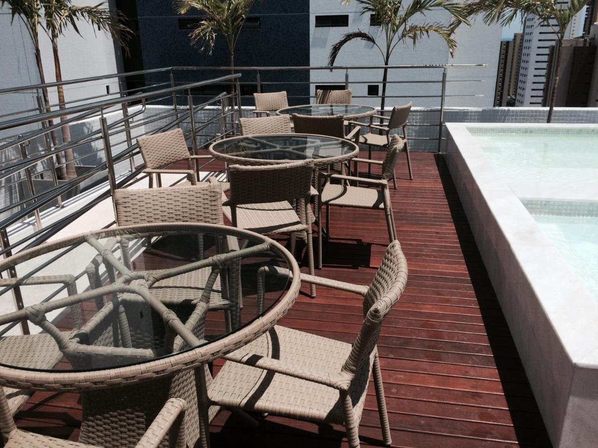 Manaira Apart Hotel Joao Pessoa Bagian luar foto