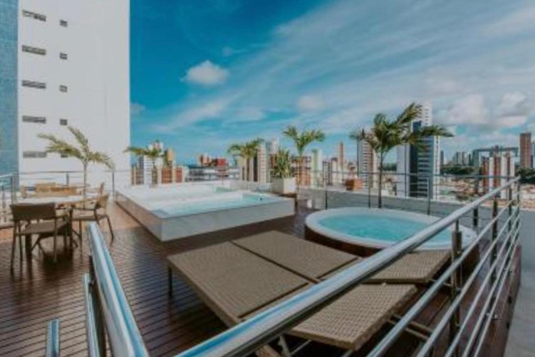 Manaira Apart Hotel Joao Pessoa Bagian luar foto