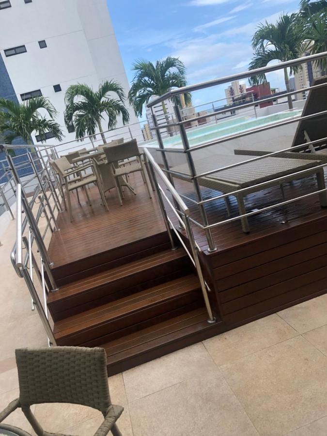 Manaira Apart Hotel Joao Pessoa Bagian luar foto