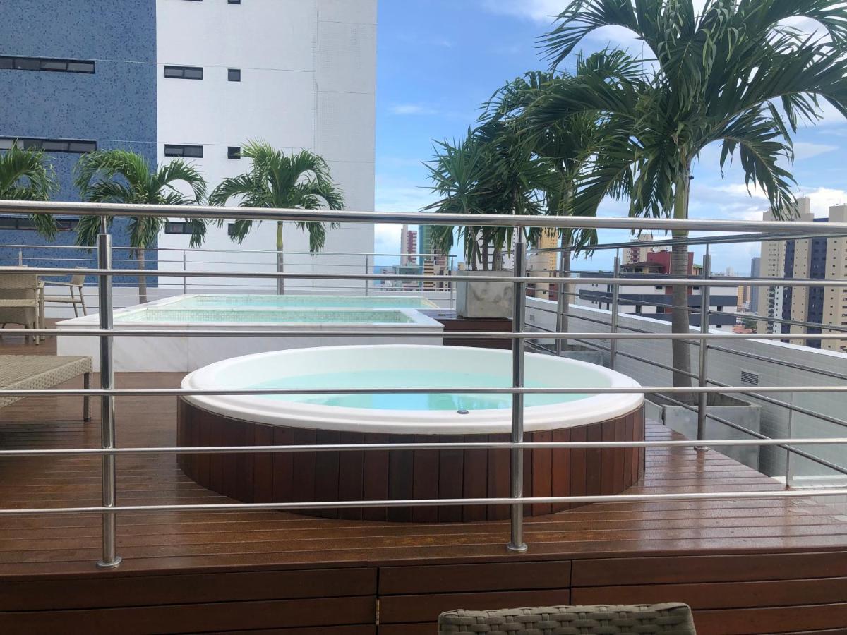Manaira Apart Hotel Joao Pessoa Bagian luar foto