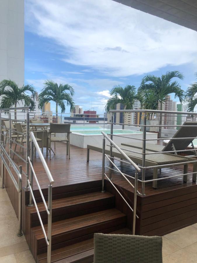 Manaira Apart Hotel Joao Pessoa Bagian luar foto