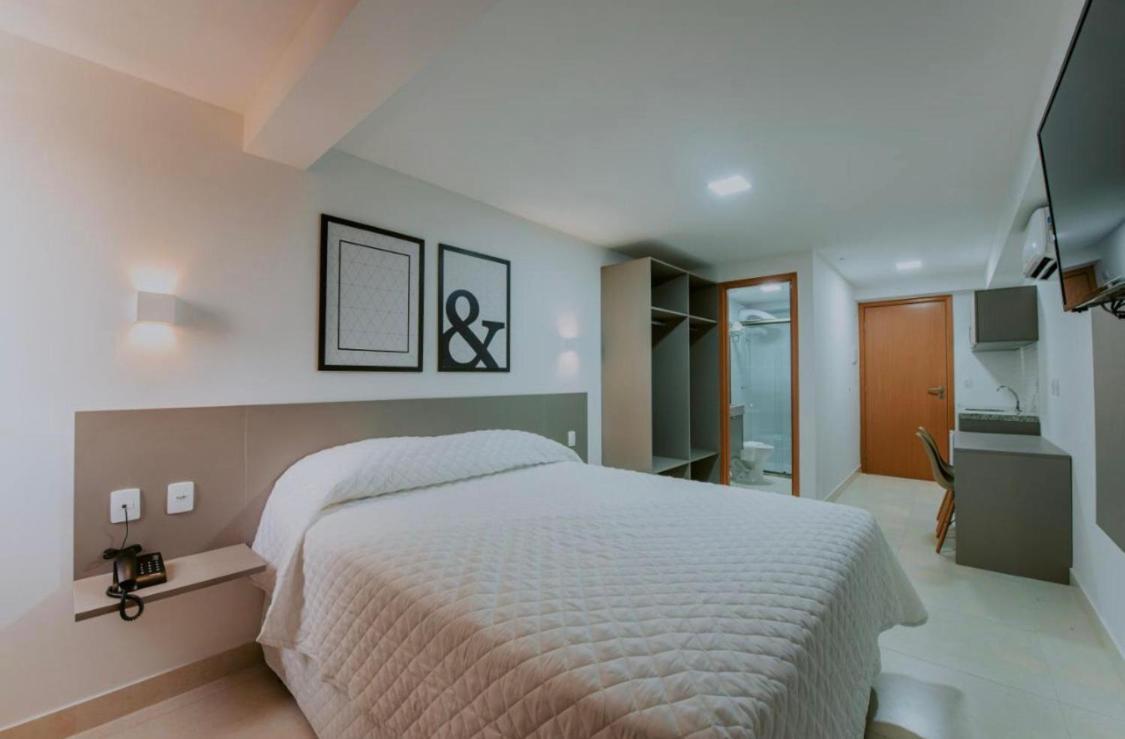 Manaira Apart Hotel Joao Pessoa Bagian luar foto