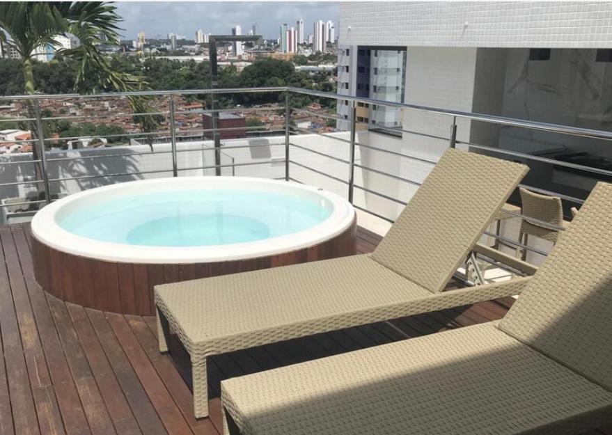 Manaira Apart Hotel Joao Pessoa Bagian luar foto